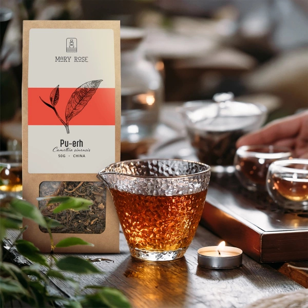 Mary Rose - Puerh tee (PU ERH) - 50g