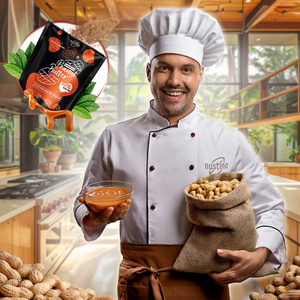 Nustino – Maapähkinävoi jauheena – Salted Caramel (ei lisättyä sokeria) 400 g