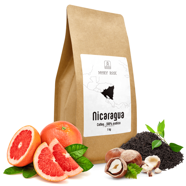Mary Rose - koko papu kahvi Nicaragua Colibrí Azul erikoisuus 1kg