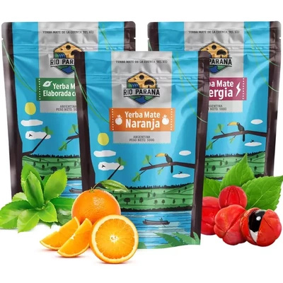 Sarja Yerba Mate Rio Parana eri lajeja 3x500g