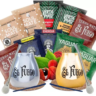 Yerba Mate aloituspakkaus paljon tyyppejä pariskunnille