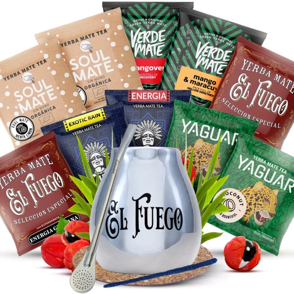 Yerba Mate 10x50g MIX Tropical Energia Guarana 10x50g MIX Tropical Energia Guarana 10x50g