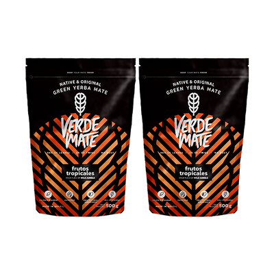 Yerba Verde Mate Green Frutos Trooppiset hedelmät 1kg