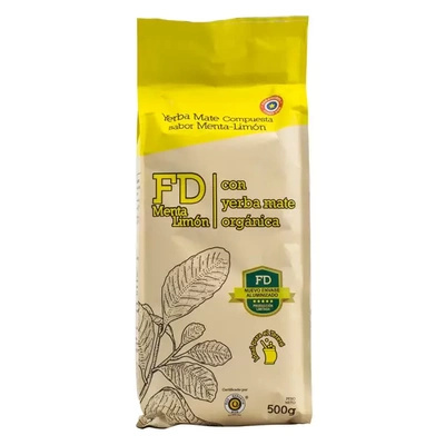 Fede Rico (FD) Menta Limon 0,5 kg 500 g - minttu & lime yerba mate