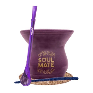 Aseta Gourd Pepita yerba matea varten.
