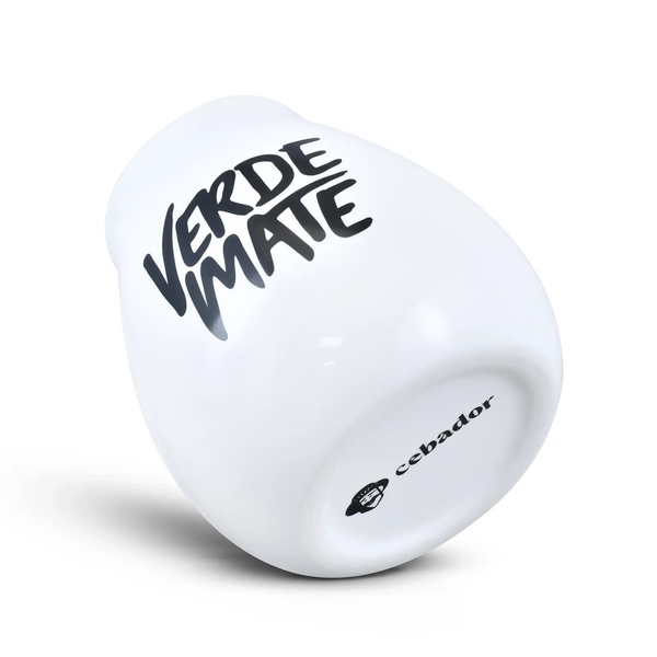 Kurpitsa keraaminen valkoinen - Verde Mate - 350ml