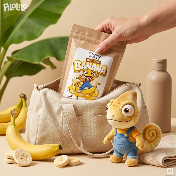 FiloLilo – Pakastekuivatut banaanit (viipaleet) 100 g