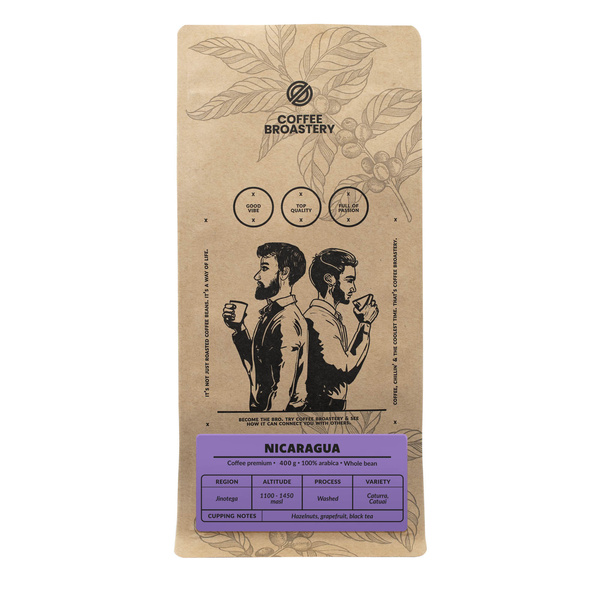 Bro Coffee Roastery - Kokopapukahvi Nicaragua Colibrí Azul Speciality 400g