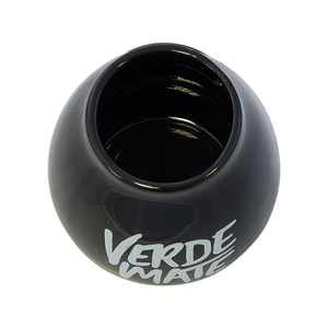 Keraaminen matekuppi Verde Mate -logolla (musta) 350 ml