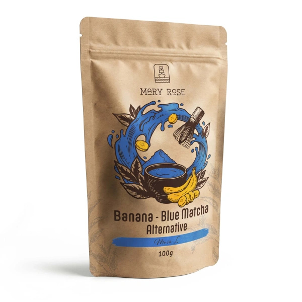 Mary Rose – Blue Matcha Alternative – Banaani (jauhe) 100 g
