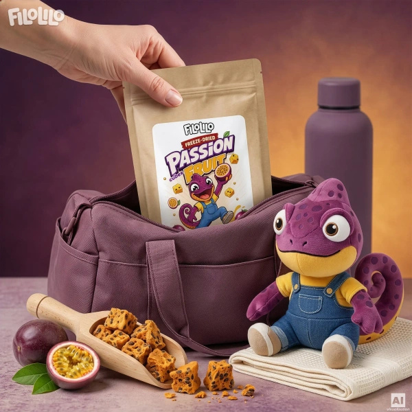 FiloLilo – Pakastekuivattu passionhedelmä (kuutiot) 100 g
