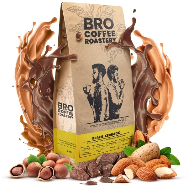 Kahvimestaripakkaus Bro Coffee Roastery Brazil Samba + Brasilia Cerrado 2x1kg (2kg)