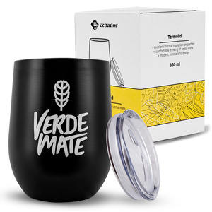 Yerba Mate Set: TermoLid + 2x Bombilla.