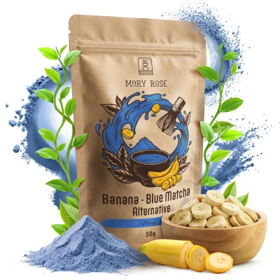 Mary Rose – Blue Matcha Alternative – Banaani (jauhe) 50 g