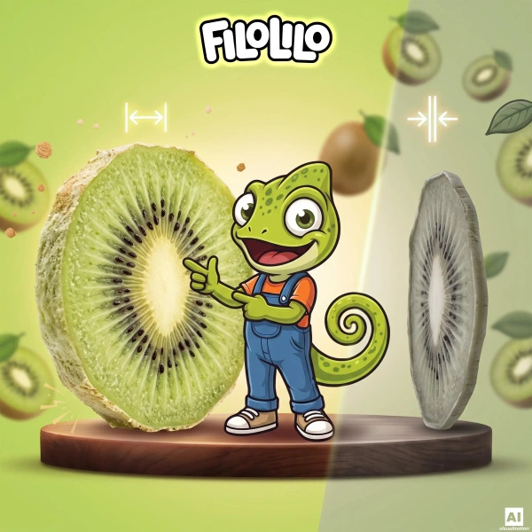 FiloLilo – Pakastekuivattu kiivi (viipaleet) 100 g