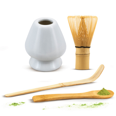 Matcha teen valmistustarvikesarja