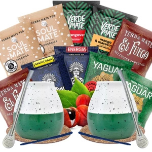 Yerba Mate Set kahdelle Hedelmäinen aloittaa