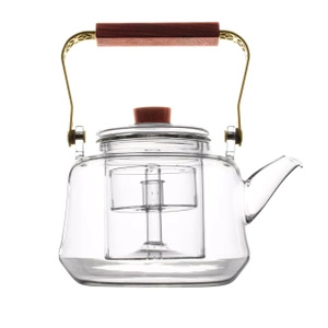 Lasi teekannu keittimellä Ornamento 1000ml