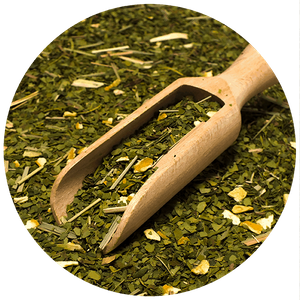 Yerbera - Tinapurkki + Verde Mate Green Menta Limón 0.5kg