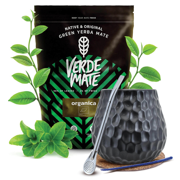 Yerba Mate Setti Verde Mate 400g 0,4kg Kalebassi + Bombilla