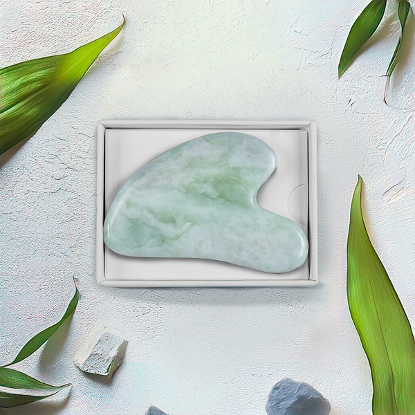 Gua Sha hierontakivi - Jadeite
