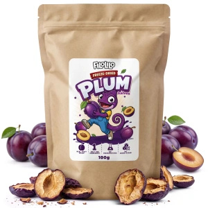 FiloLilo – Pakastekuivatut luumut (puolikkaat) 100 g