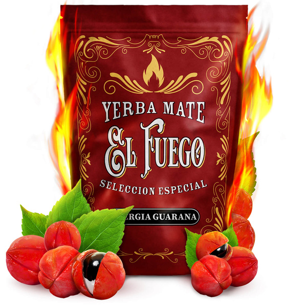 Yerba Mate setti Verde Mate El Fuego Energia 2x500g + tarvikkeet