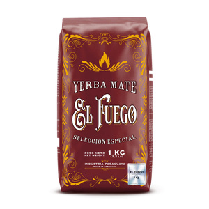 Yerba Mate Elaborada -setti: El Fuego 1kg + Kurupi 500g