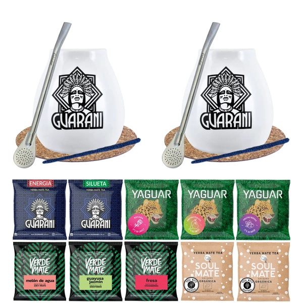 Big Double Set Yerba Mate Mix 10 x 50 g Yerba Mate Mix 10 x 50 g