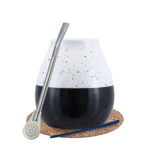 Yerba Mate Starter KIT LARGE CALABACH pommilla