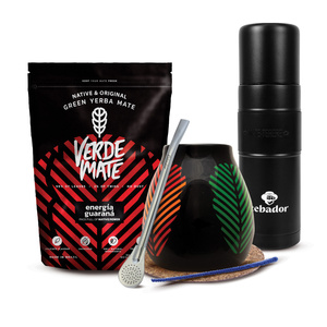 Yerba Mate Setti Verde Mate 400g 0,4kg Yerbomos XL + Kalebassi + Bombilla