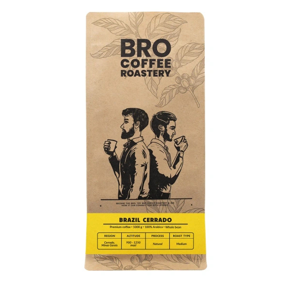 Kahvimestaripakkaus Bro Coffee Roastery Brazil Samba + Brasilia Cerrado 2x1kg (2kg)