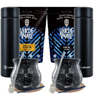 Yerba Verde Mate termospullosetti kahdelle 1kg