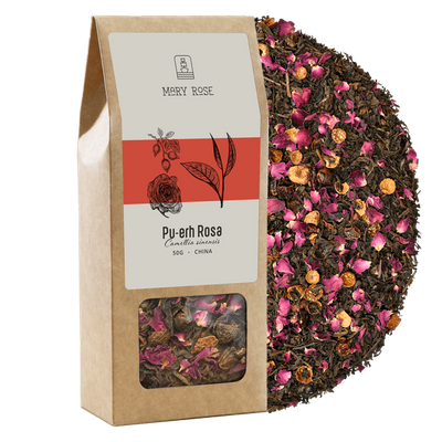 Mary Rose - Pu-erh Rosa tee - 50g