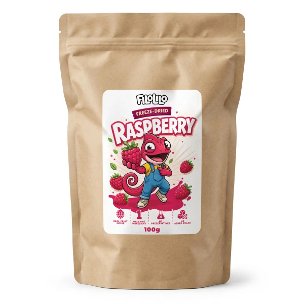 FiloLilo – Pakastekuivattu vadelma 100 g