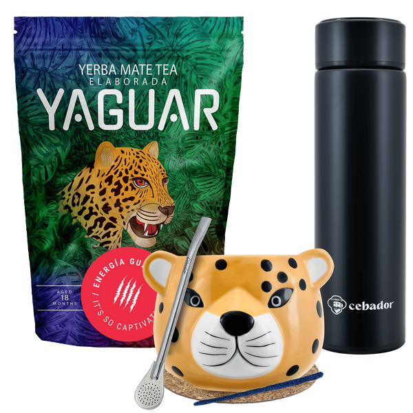 Yerba Mate Yaguar Energia 500g calabash termospullosetti