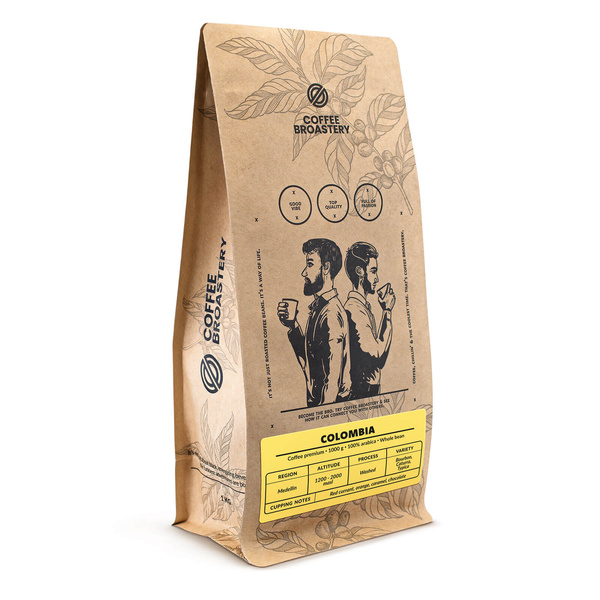 Coffee Broastery - Kokopapukahvi Colombia Medellin Premium 1kg