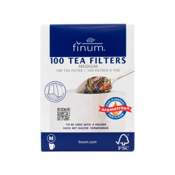 Paperiset teesuodattimet - koko M (100 kpl)