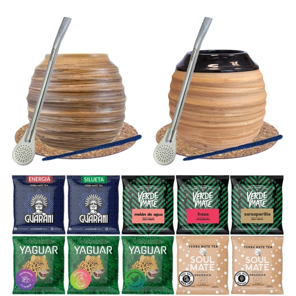Kurpitsa keraaminen musta - Verde Mate - 300ml