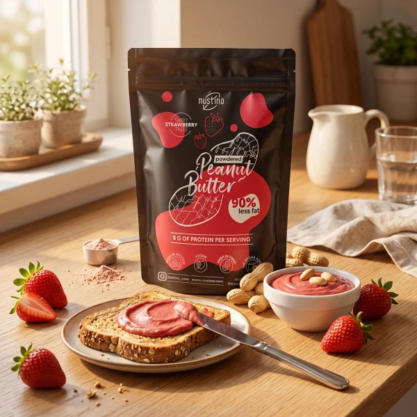 Nustino Maapähkinävoijauhe -setti 2x400g