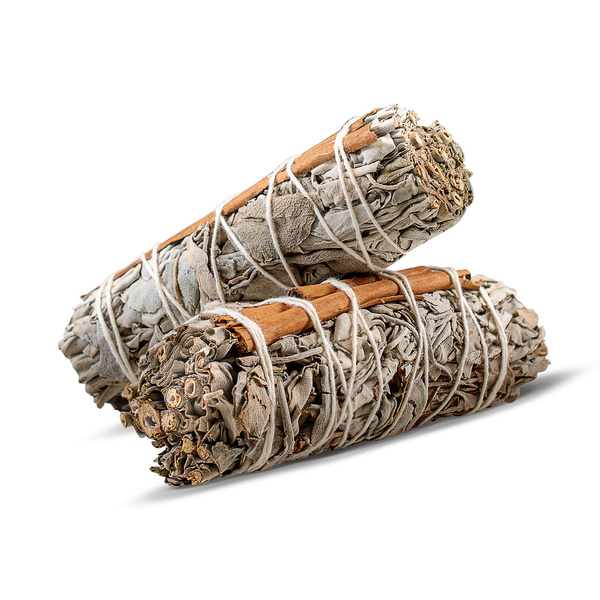 Valkoinen salvia kanelilla - suitsuke 20-30g (nippu)