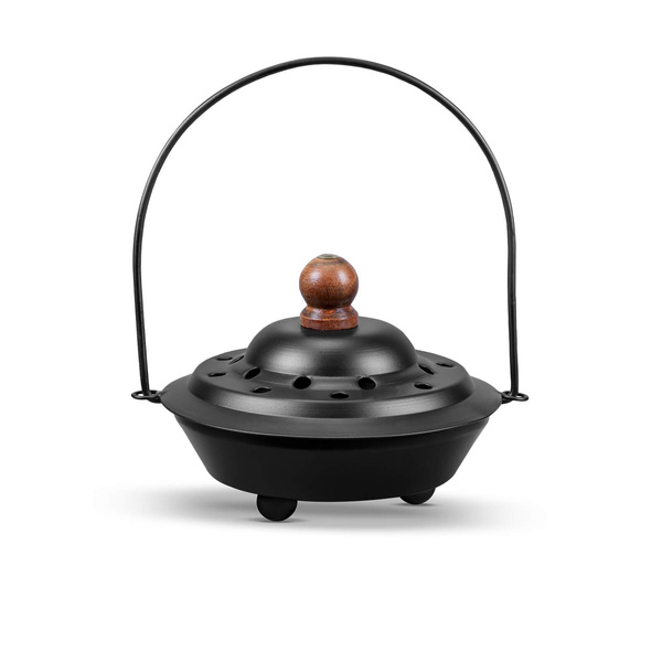 Palo Santon lastujen, suitsukepolttimen ja suitsukehiilen setti.