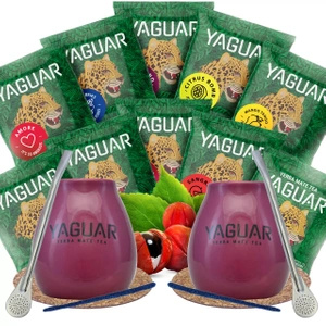 Yerba mate maistelusetti kahdelle 10x50g