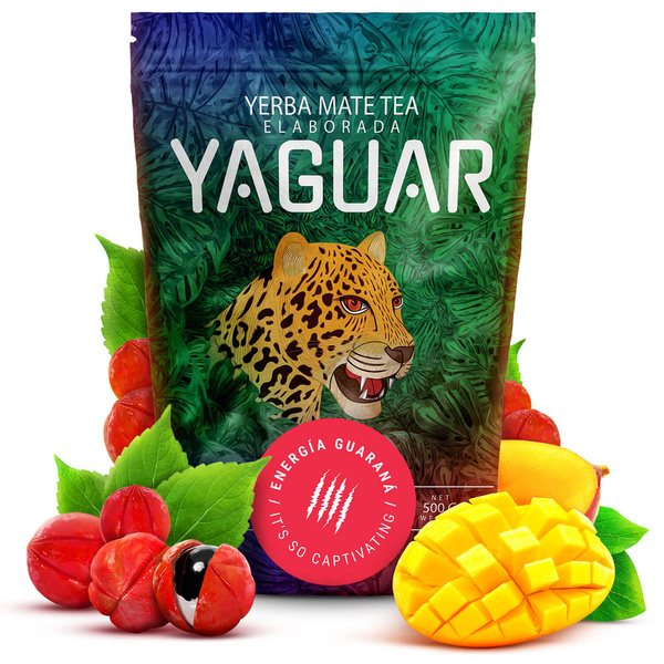 Yerba Mate Yaguar Energia 500g calabash termospullosetti