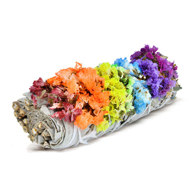 Valkoinen Salvia "Seven Chakras" - suitsuke 20-30g (nippu)