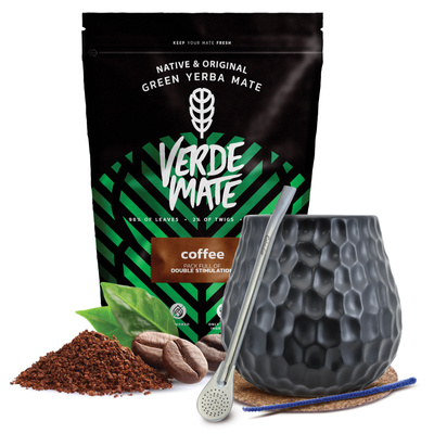 Yerba Mate Setti Verde Mate 500g 0,5kg Kalebassi + Bombilla