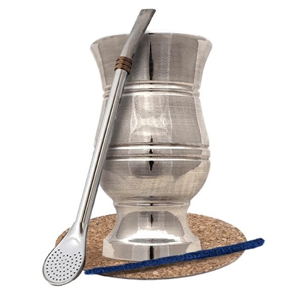 Yerba Mate -tarvikesetti: Palo Santo + Bombilla