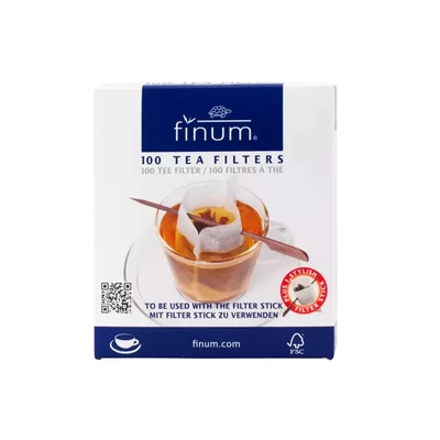 Paperiset teesuodattimet (100 kpl) tikulla