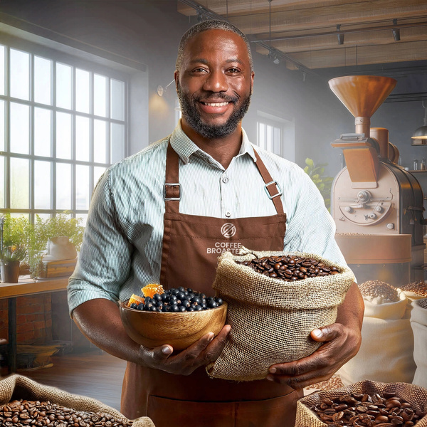 Bro Coffee Roastery - Koko papu kahvi Kenia Nyeri Speciality 400g