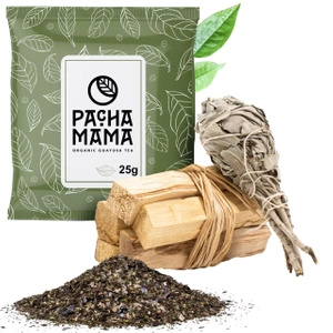 Palo santo suitsukesarja + Salvia nippu + Guayusa